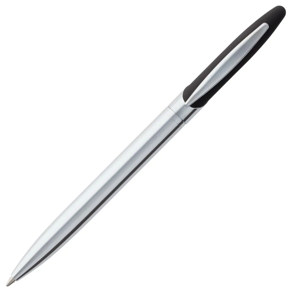 Ручка шариковая Dagger Soft Touch, черная заказать онлайн с вашим дизайном на заказ в Москве и области