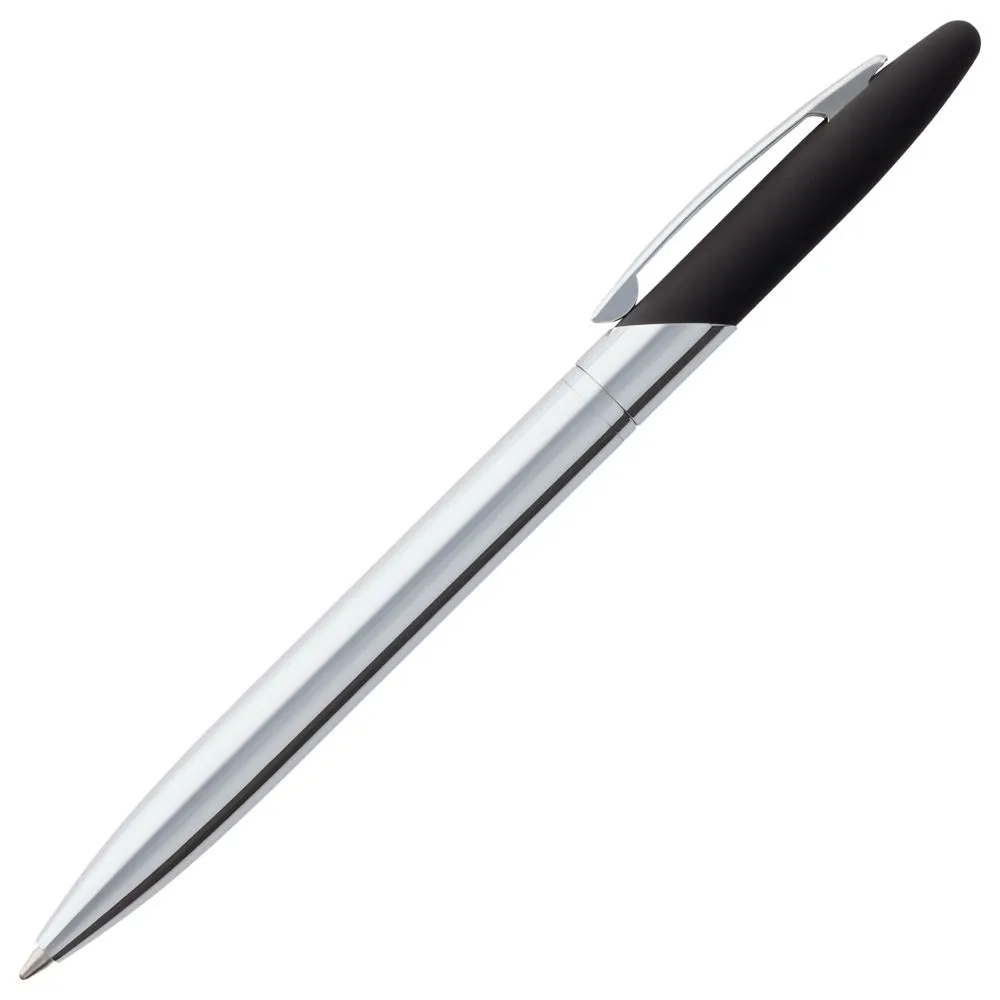 Ручка шариковая Dagger Soft Touch, черная заказать онлайн с вашим дизайном на заказ в Москве и области