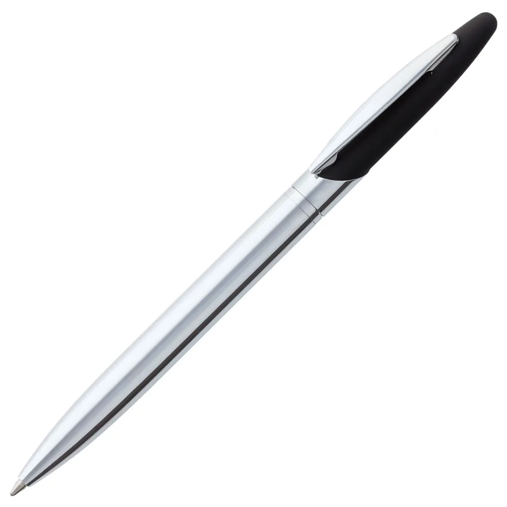 Ручка шариковая Dagger Soft Touch, черная заказать онлайн с вашим дизайном на заказ в Москве и области