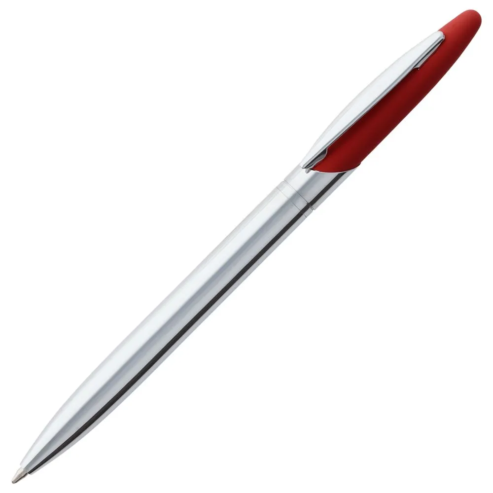 Ручка шариковая Dagger Soft Touch, красная заказать онлайн с вашим дизайном на заказ в Москве и области