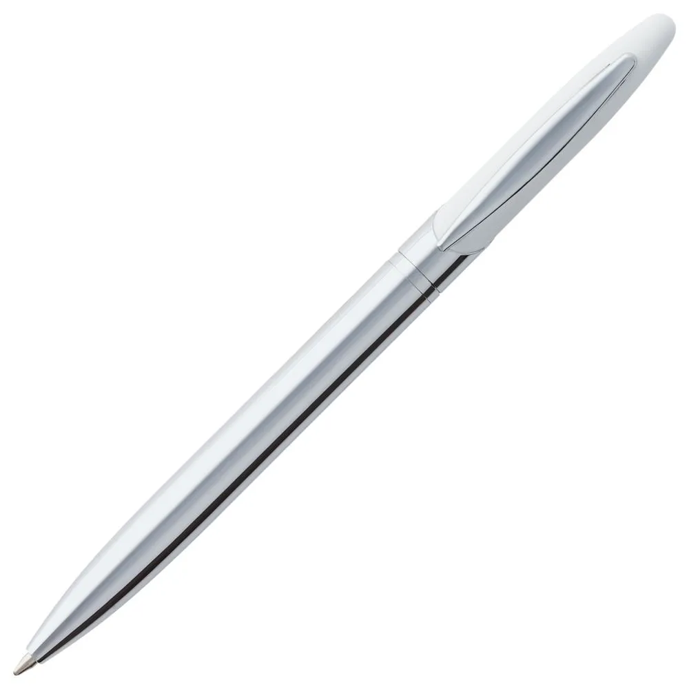 Ручка шариковая Dagger Soft Touch, белая заказать онлайн с вашим дизайном на заказ в Москве и области