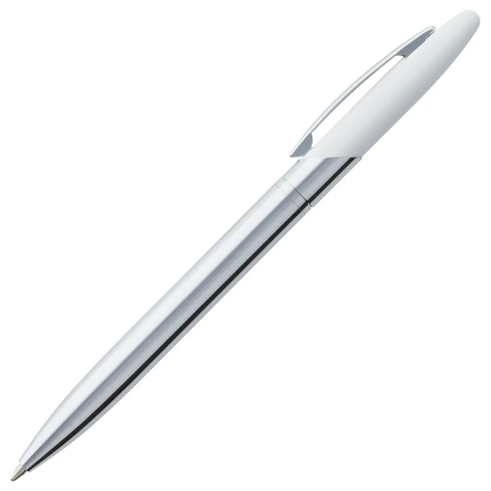Ручка шариковая Dagger Soft Touch, белая заказать онлайн с вашим дизайном на заказ в Москве и области