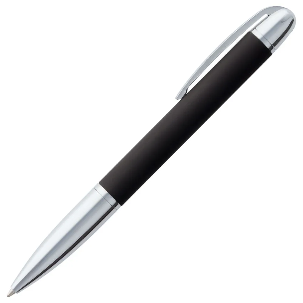 Ручка шариковая Arc Soft Touch, черная заказать онлайн с вашим дизайном на заказ в Москве и области