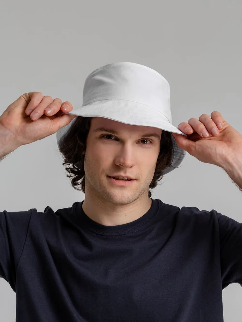 Панама Bizbolka Challenge, белая заказать онлайн с вашим дизайном на заказ в Москве и области