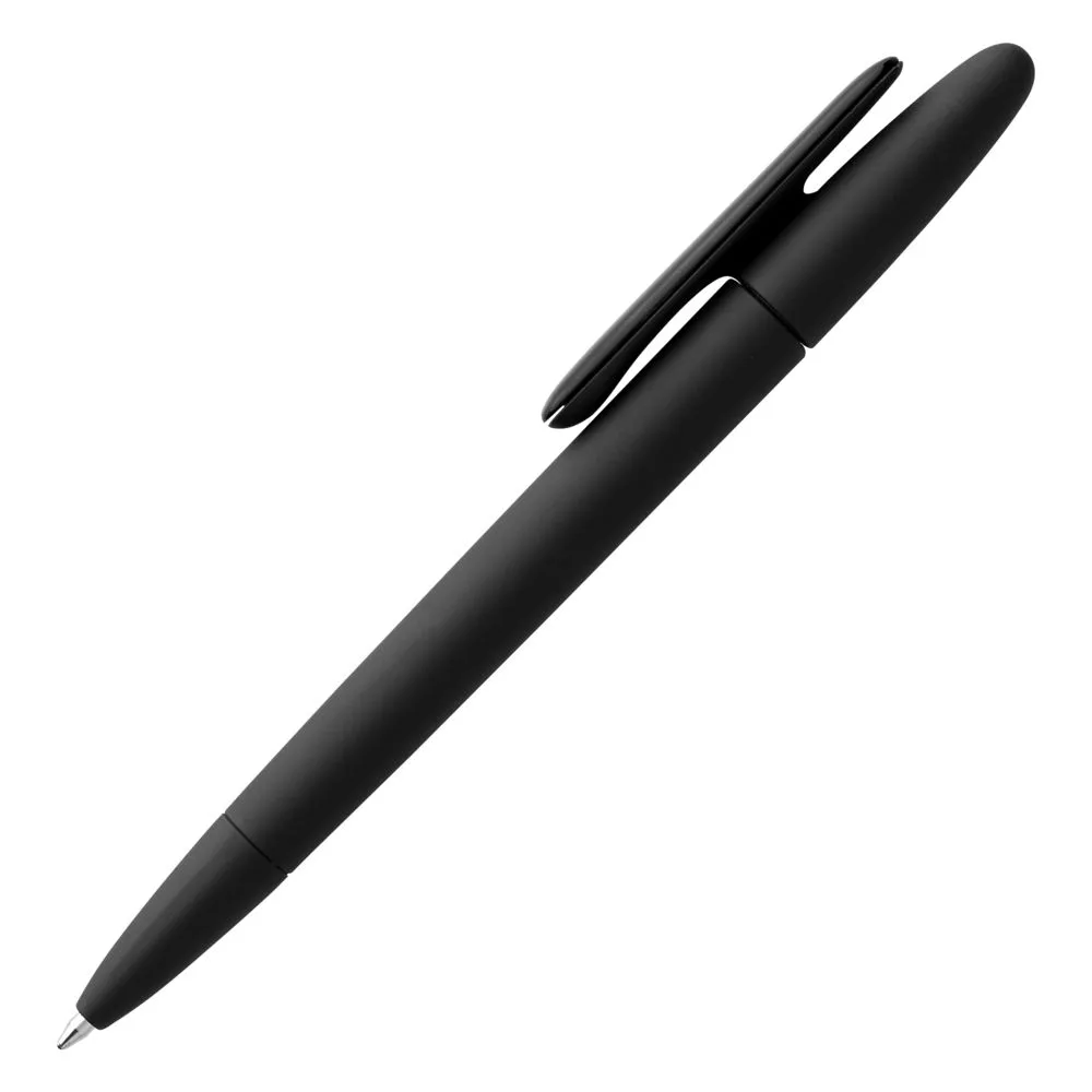 Ручка шариковая Prodir DS5 TRR-P Soft Touch, черная заказать онлайн с вашим дизайном на заказ в Москве и области