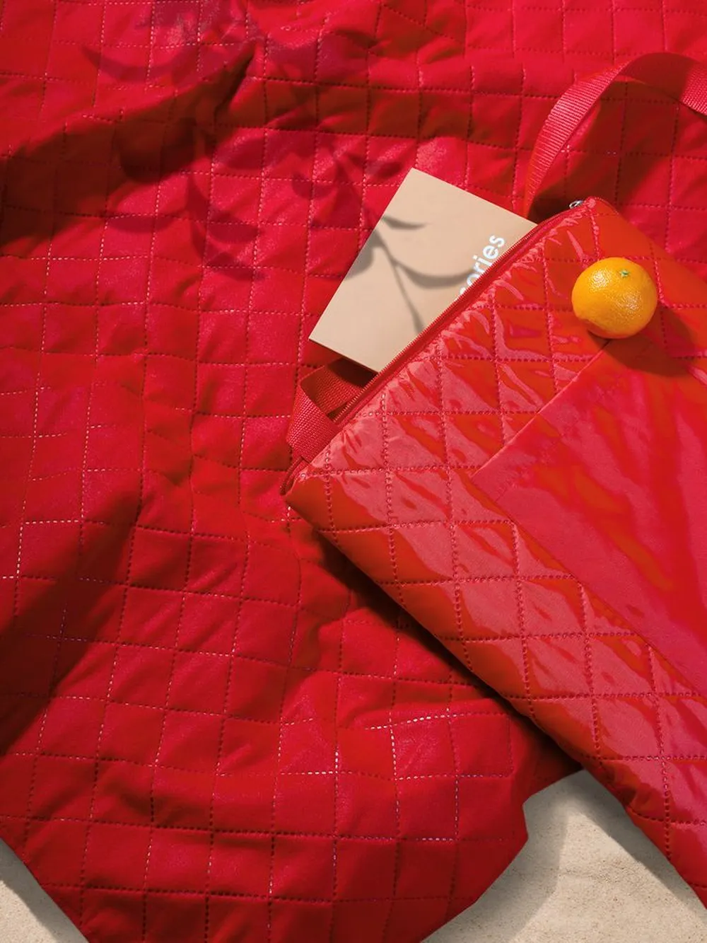 Плед для пикника Soft & Dry, темно-красный заказать онлайн с вашим дизайном на заказ в Москве и области