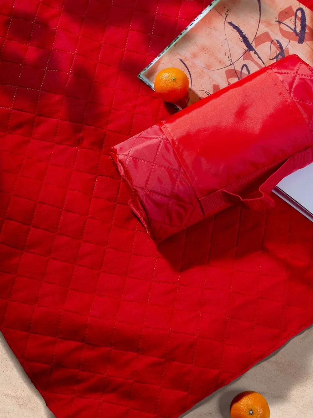 Плед для пикника Comfy, красный заказать онлайн с вашим дизайном на заказ в Москве и области