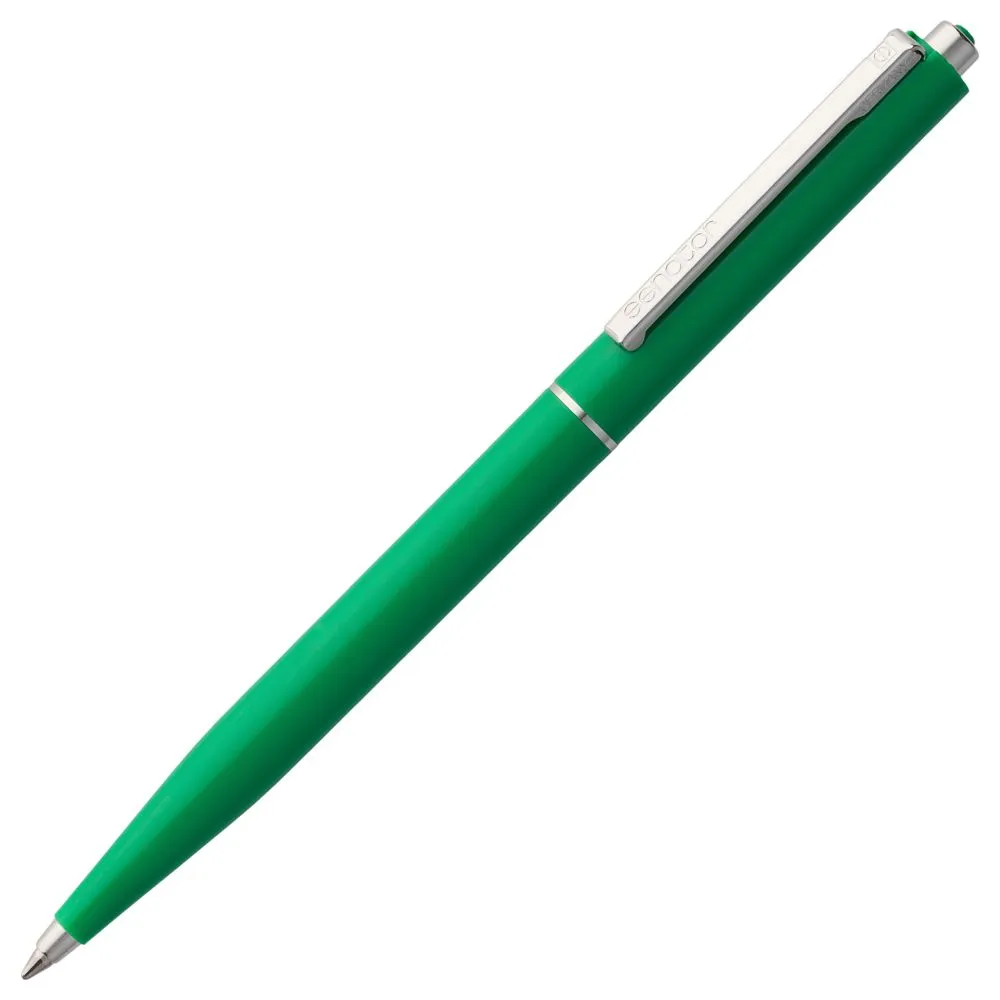 Ручка шариковая Senator Point, ver.2, зеленая заказать онлайн с вашим дизайном на заказ в Москве и области