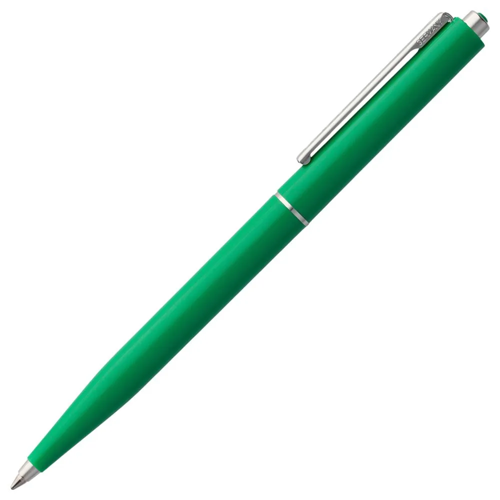 Ручка шариковая Senator Point, ver.2, зеленая заказать онлайн с вашим дизайном на заказ в Москве и области