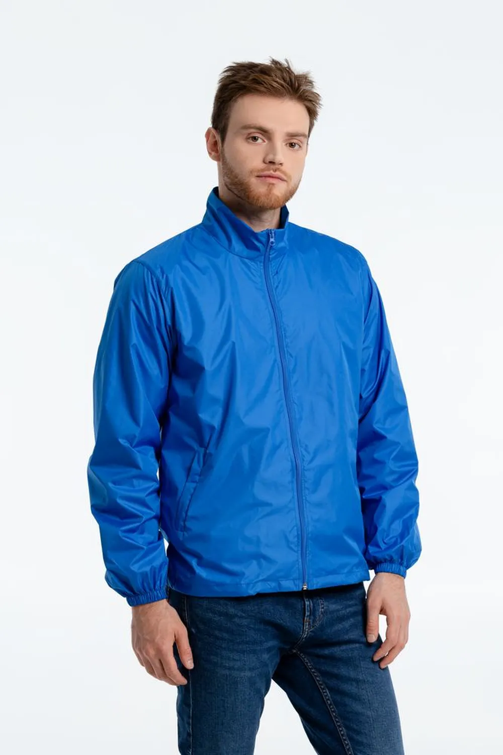 Ветровка Kivach синяя, размер XS заказать онлайн с вашим дизайном на заказ в Москве и области