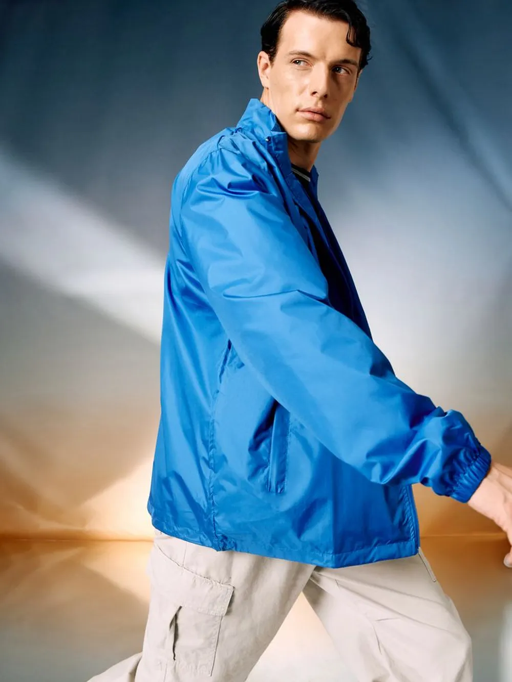 Ветровка Kivach синяя, размер XS заказать онлайн с вашим дизайном на заказ в Москве и области