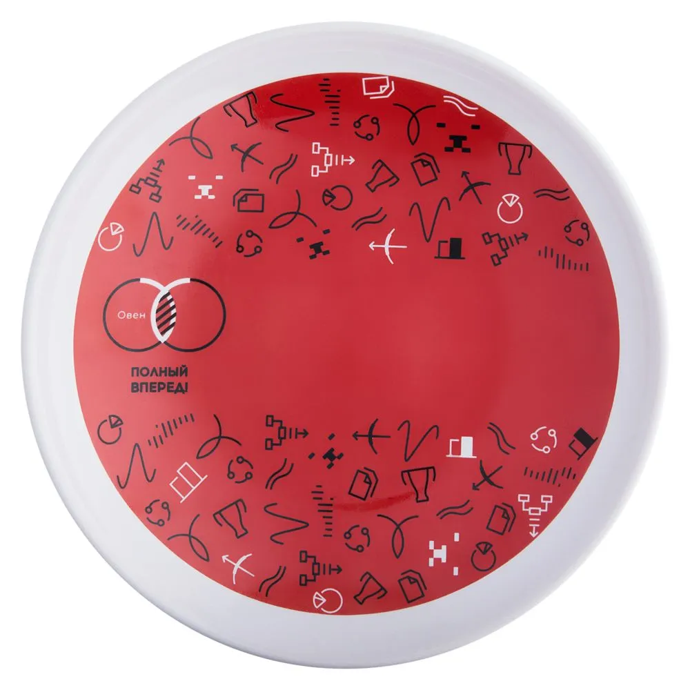 Тарелка наградная «Бизнес-зодиак. Овен» заказать онлайн с вашим дизайном на заказ в Москве и области