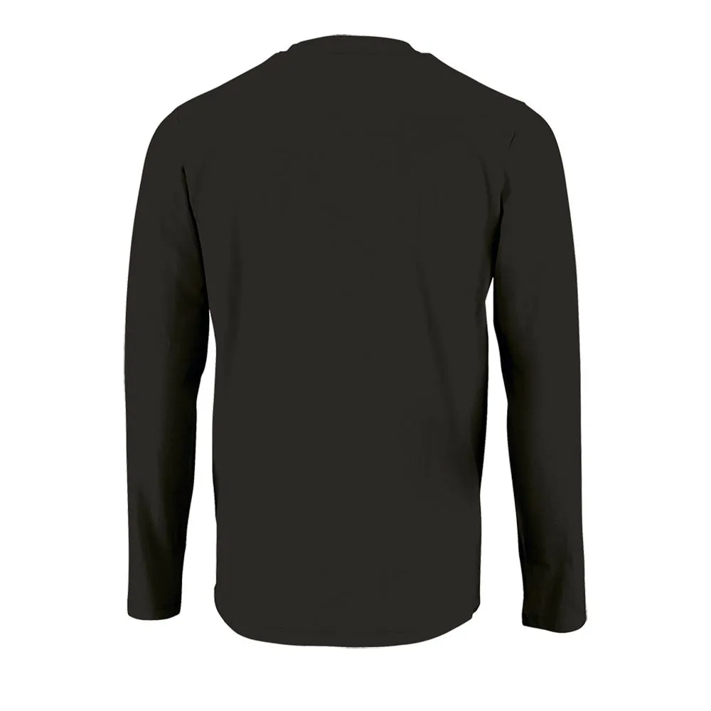 Футболка с длинным рукавом Imperial LSL Men черная, размер 4XL заказать онлайн с вашим дизайном на заказ в Москве и области