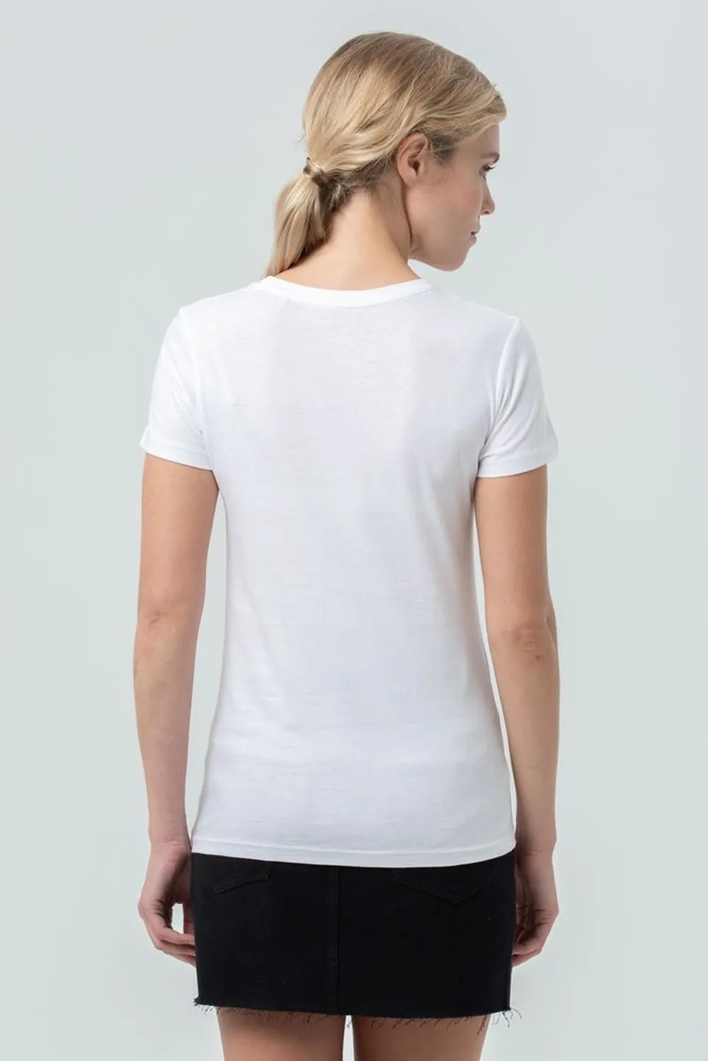 Футболка женская Regent Fit Women, белая заказать онлайн с вашим дизайном на заказ в Москве и области