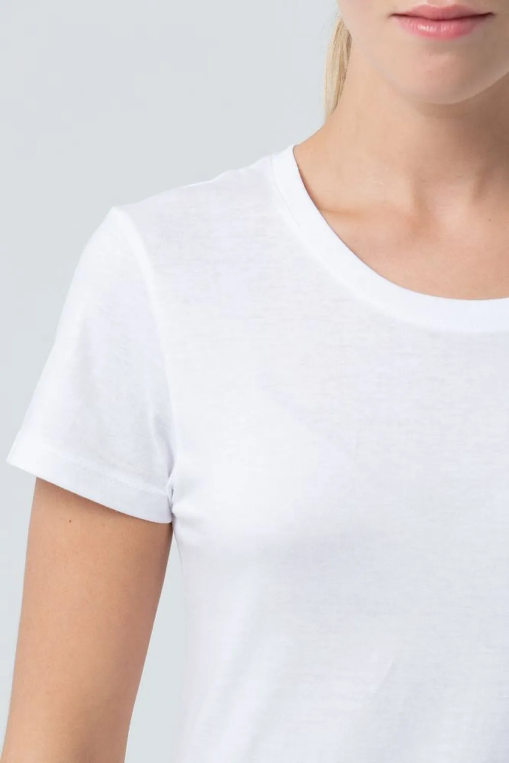 Футболка женская Regent Fit Women, белая заказать онлайн с вашим дизайном на заказ в Москве и области
