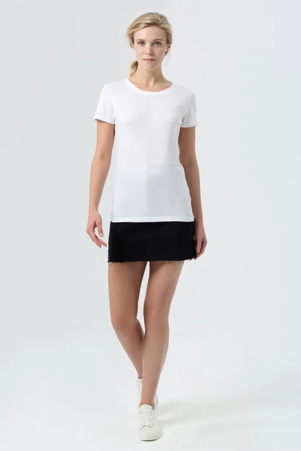 Футболка женская Regent Fit Women белая, размер XL заказать онлайн с вашим дизайном на заказ в Москве и области