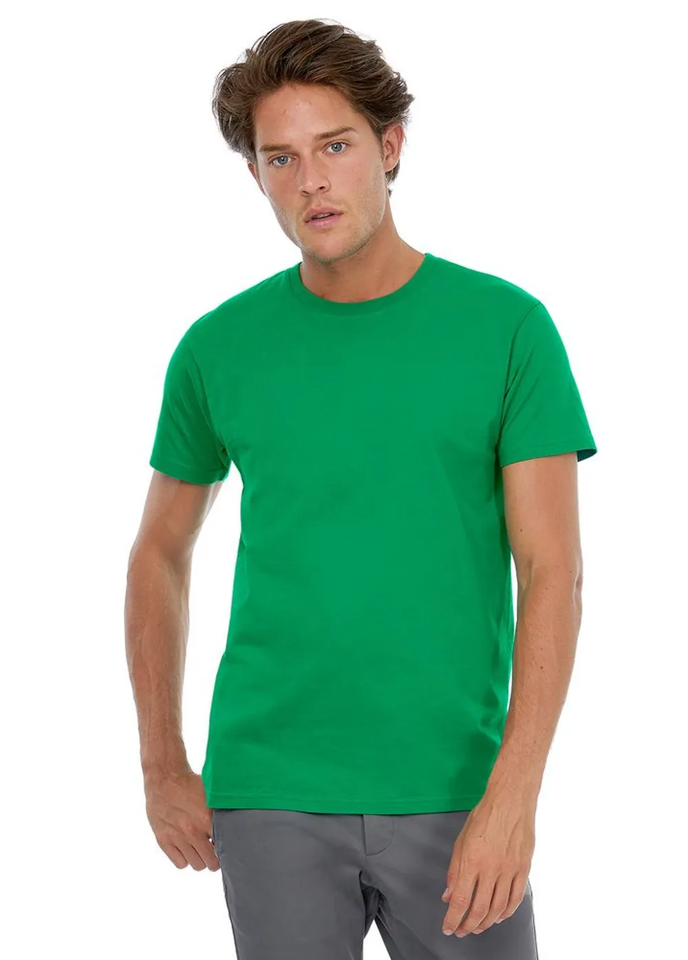 Футболка мужская E190, красная заказать онлайн с вашим дизайном на заказ в Москве и области