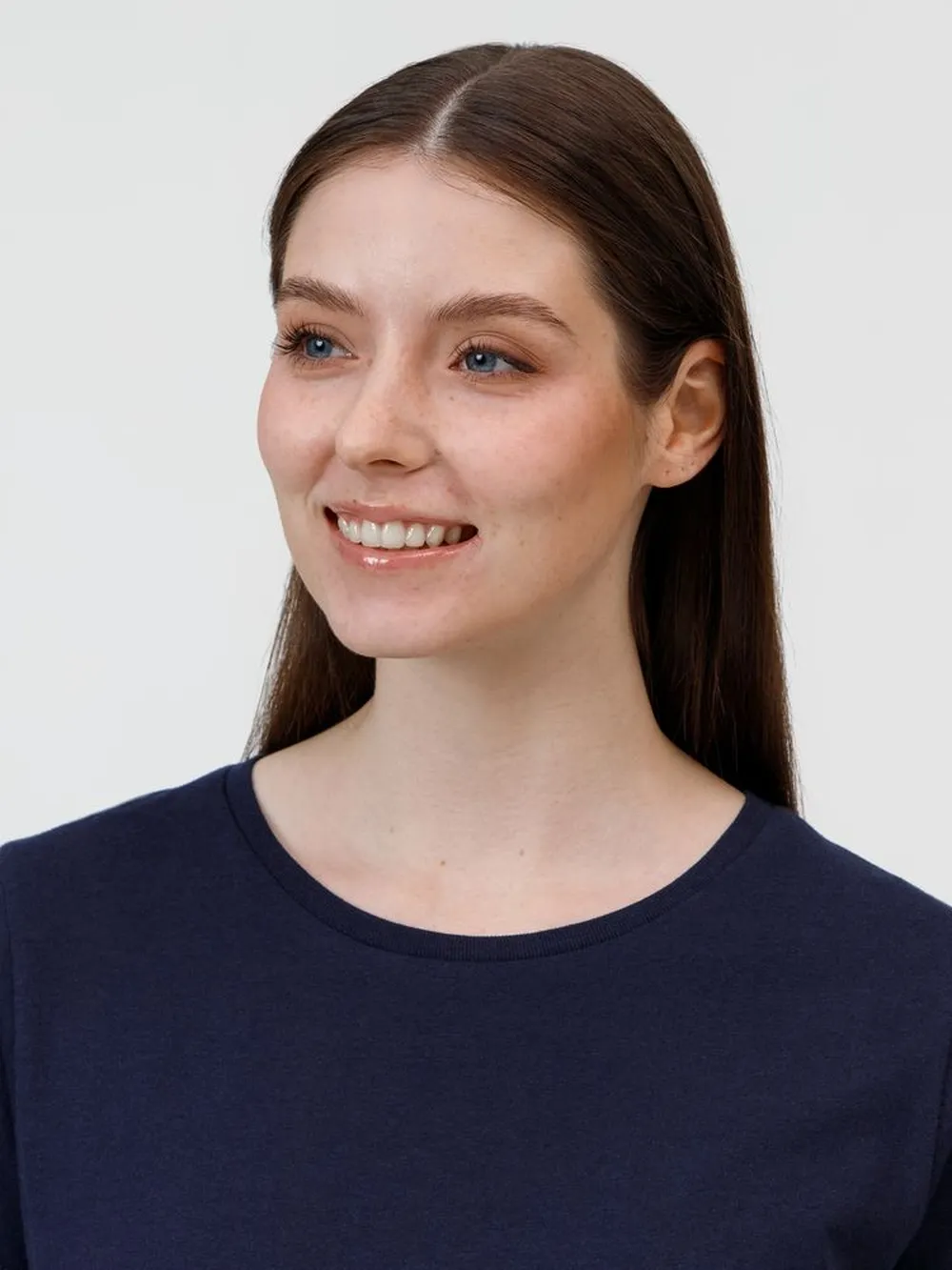 Футболка E150 женская, черная, размер XXL заказать онлайн с вашим дизайном на заказ в Москве и области