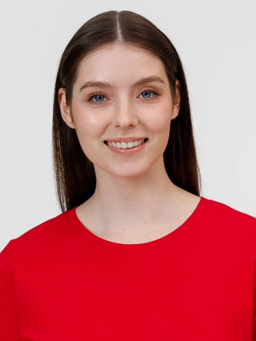 Футболка E150 женская оранжевая, размер XS заказать онлайн с вашим дизайном на заказ в Москве и области