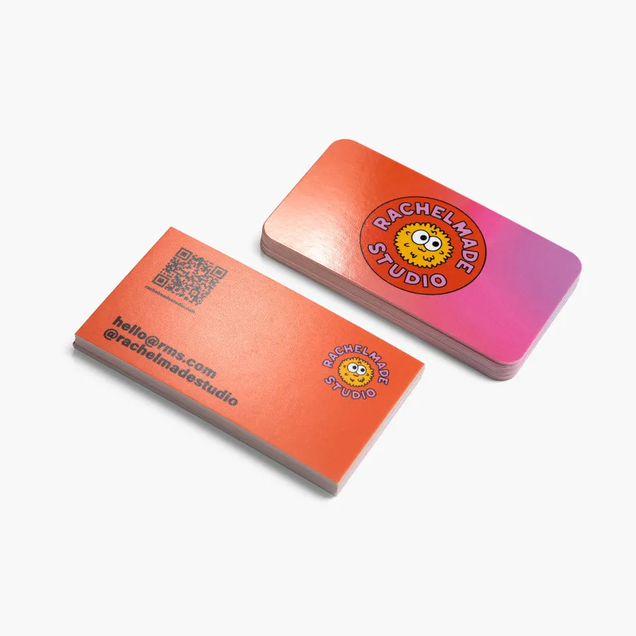 Визитки с QR-кодом заказать онлайн с вашим дизайном на заказ в Москве и области