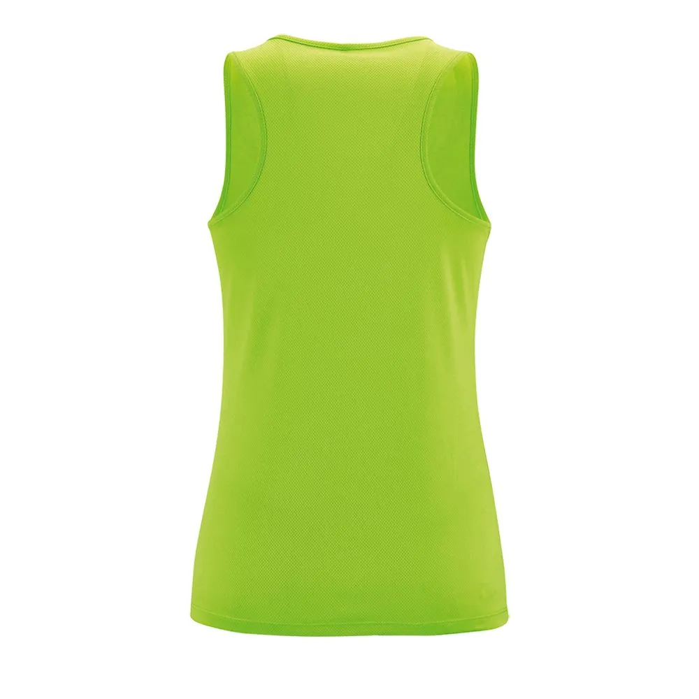 Майка женская Sporty TT Women зеленый неон, размер XXL заказать онлайн с вашим дизайном на заказ в Москве и области