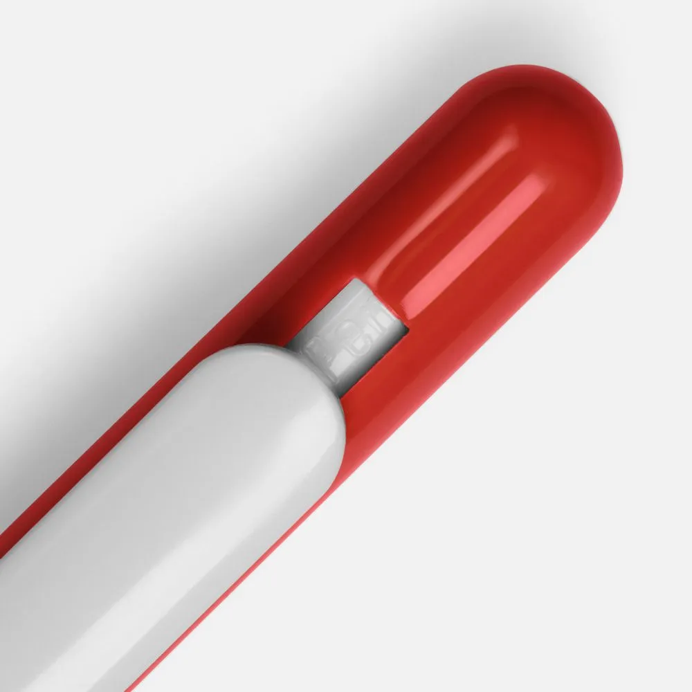 Ручка шариковая Swiper, красная с белым заказать онлайн с вашим дизайном на заказ в Москве и области