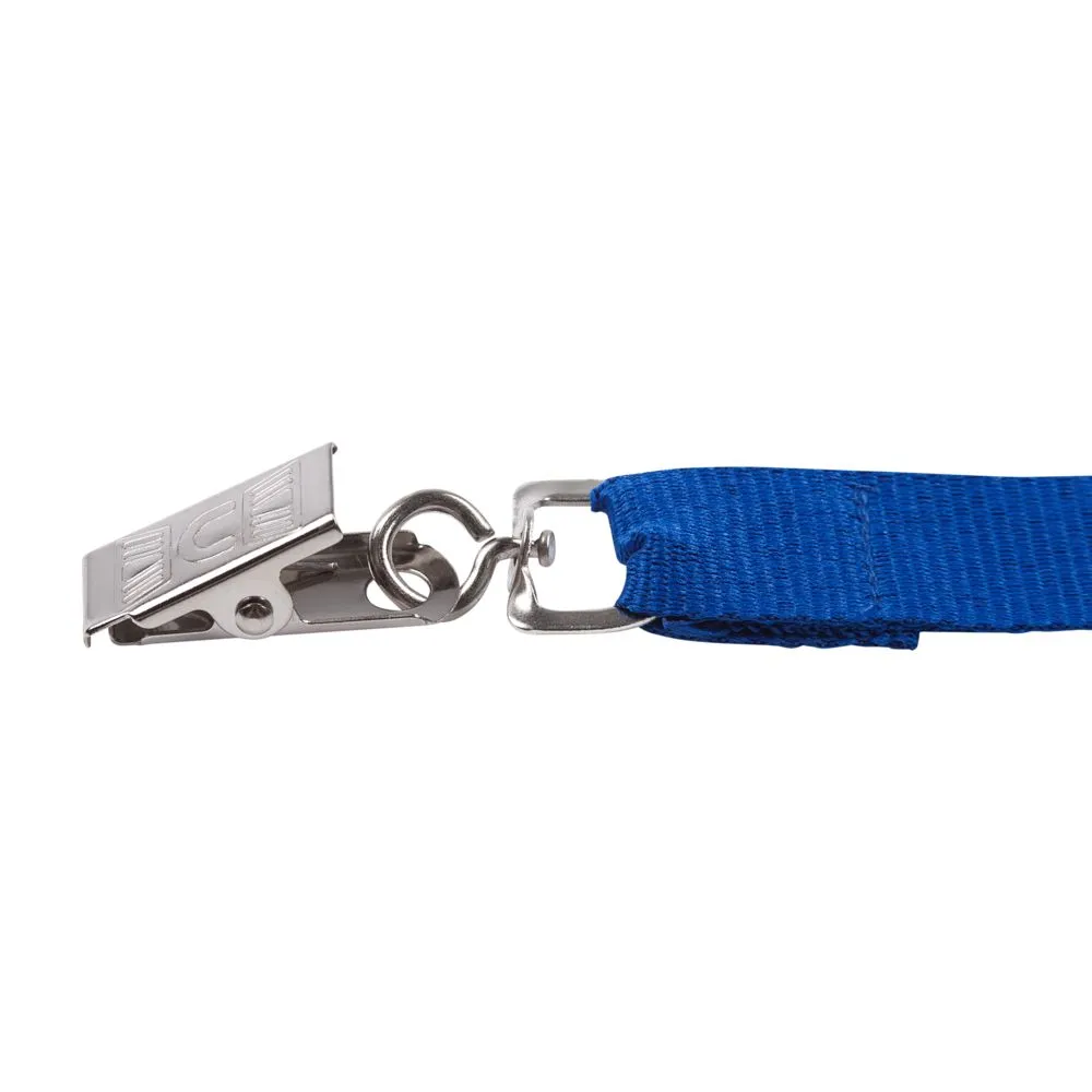 Лента для бейджа Neckband, синяя заказать онлайн с вашим дизайном на заказ в Москве и области