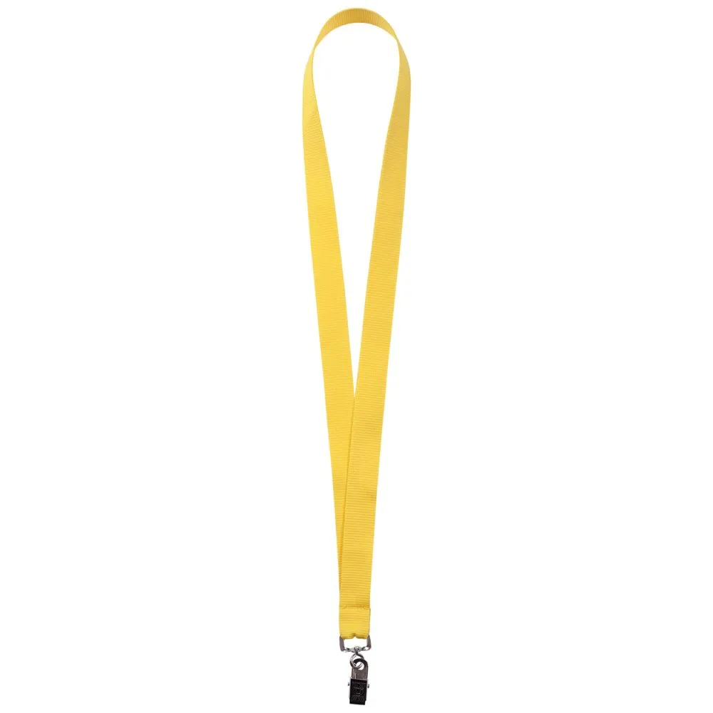Лента для бейджа Neckband, желтая заказать онлайн с вашим дизайном на заказ в Москве и области