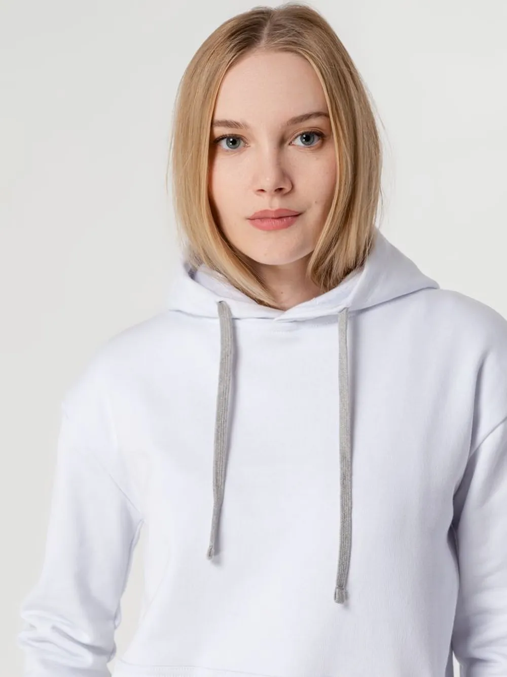 Толстовка с капюшоном Unit Kirenga Heavy белая, размер 3XL заказать онлайн с вашим дизайном на заказ в Москве и области