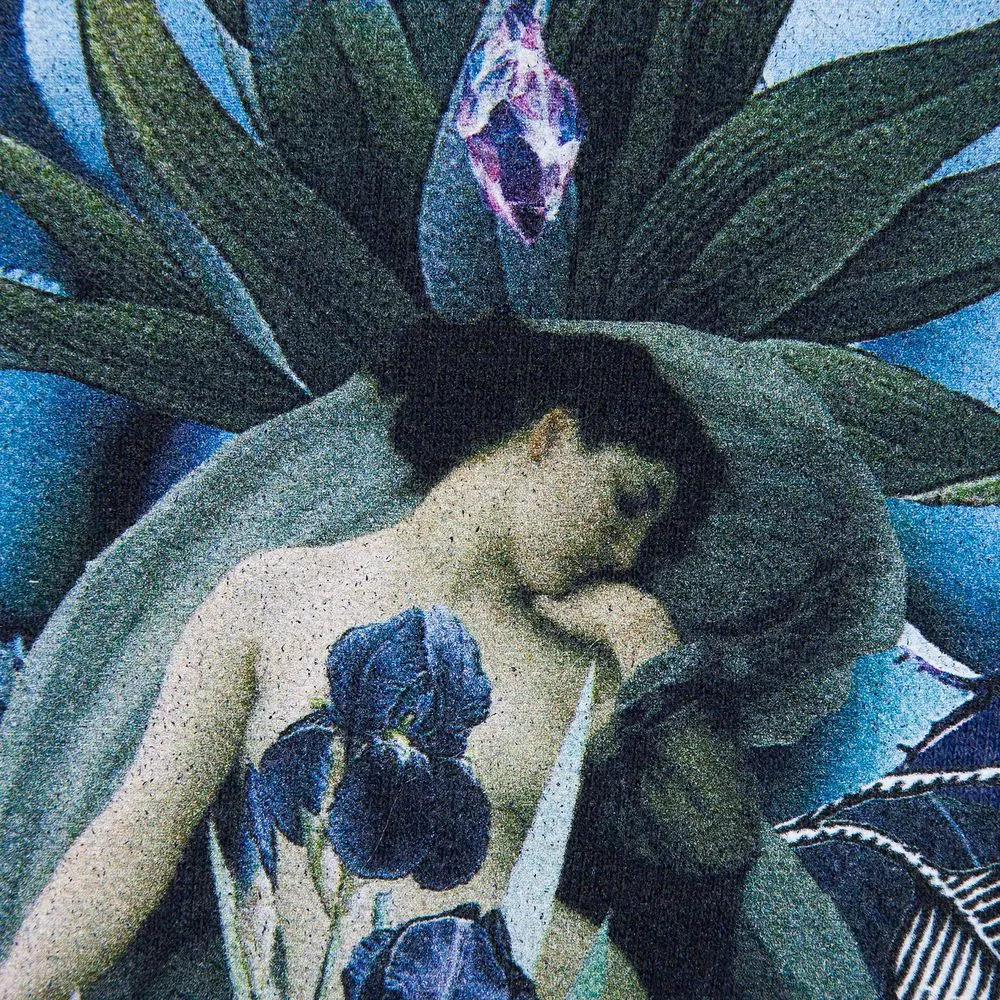 Толстовка Beauty Sleep, синий меланж, размер XL заказать онлайн с вашим дизайном на заказ в Москве и области