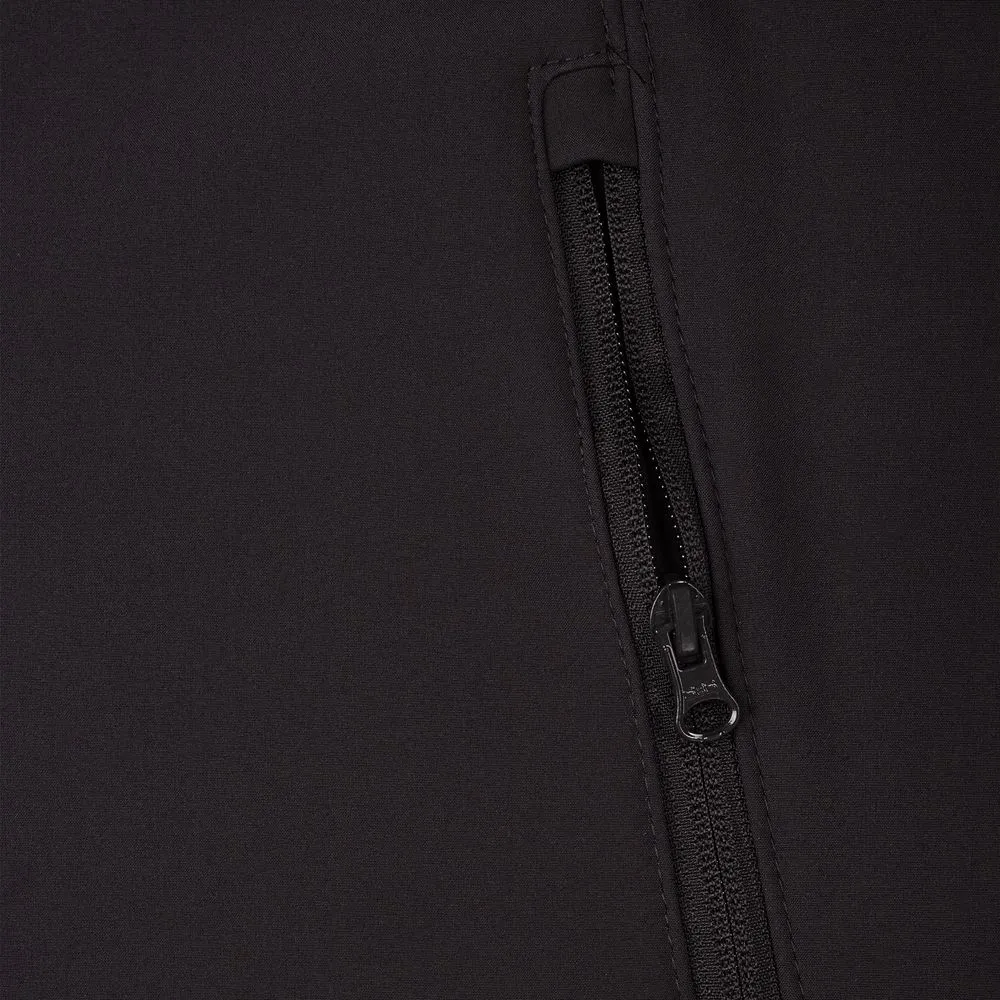 Куртка мужская Hooded Softshell черная, размер M заказать онлайн с вашим дизайном на заказ в Москве и области