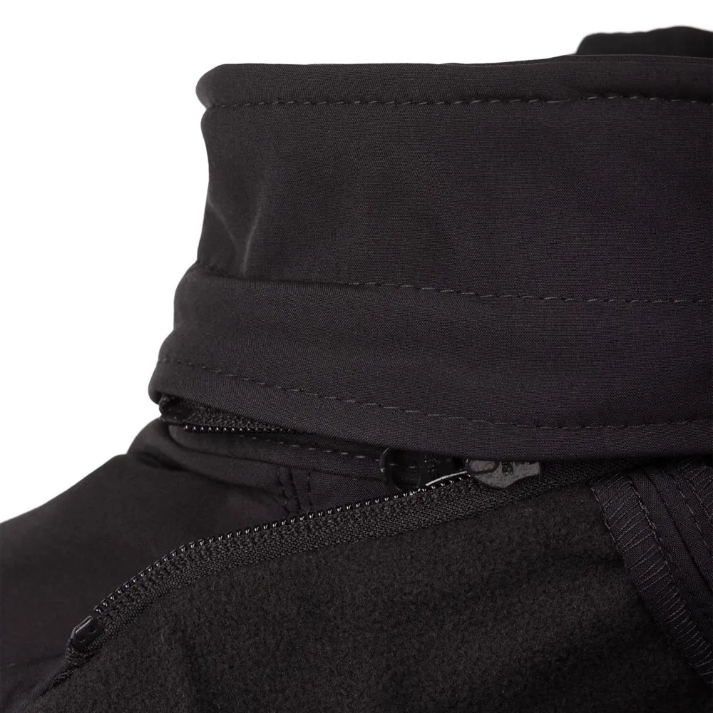 Куртка мужская Hooded Softshell черная, размер M заказать онлайн с вашим дизайном на заказ в Москве и области
