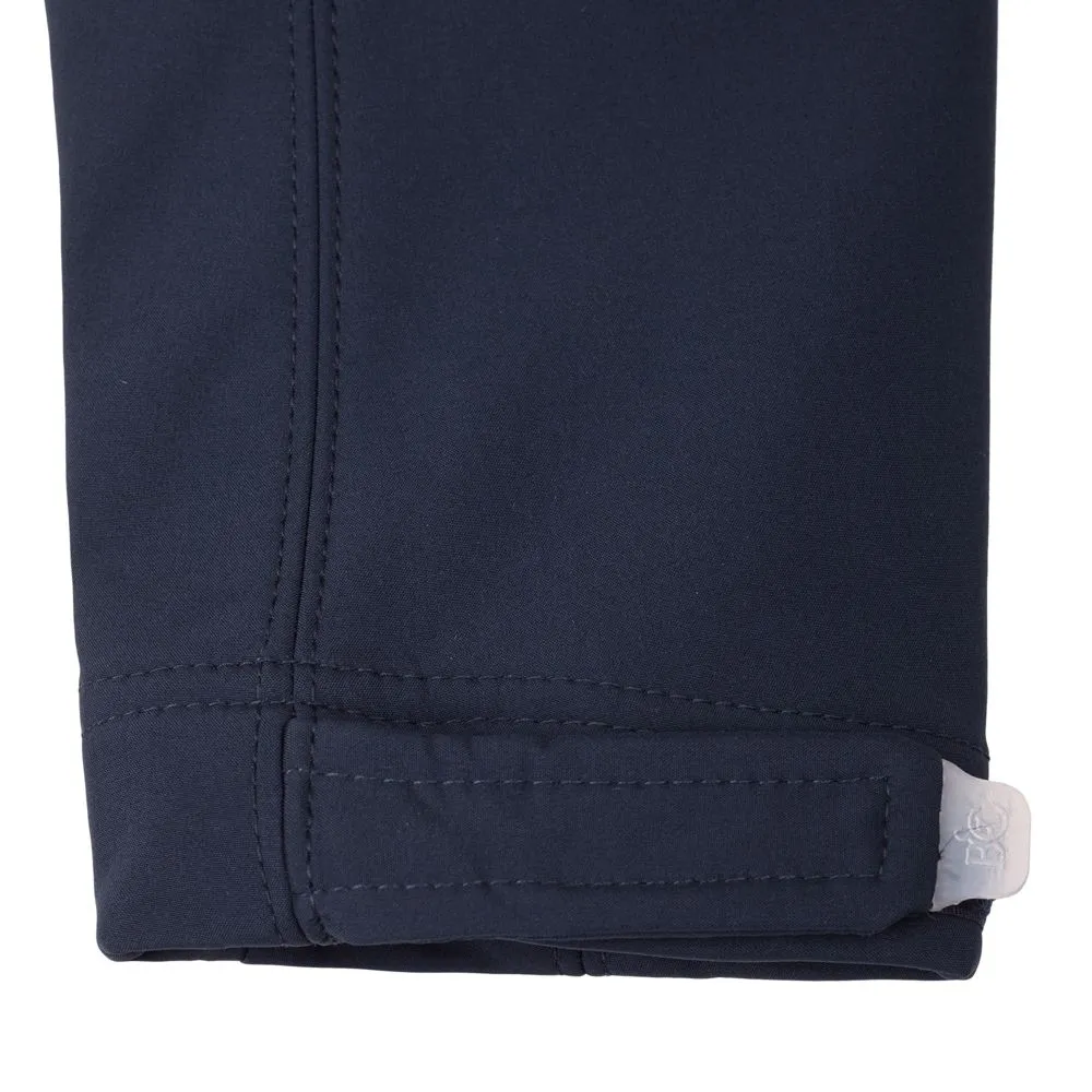 Куртка мужская Hooded Softshell темно-синяя, размер M заказать онлайн с вашим дизайном на заказ в Москве и области