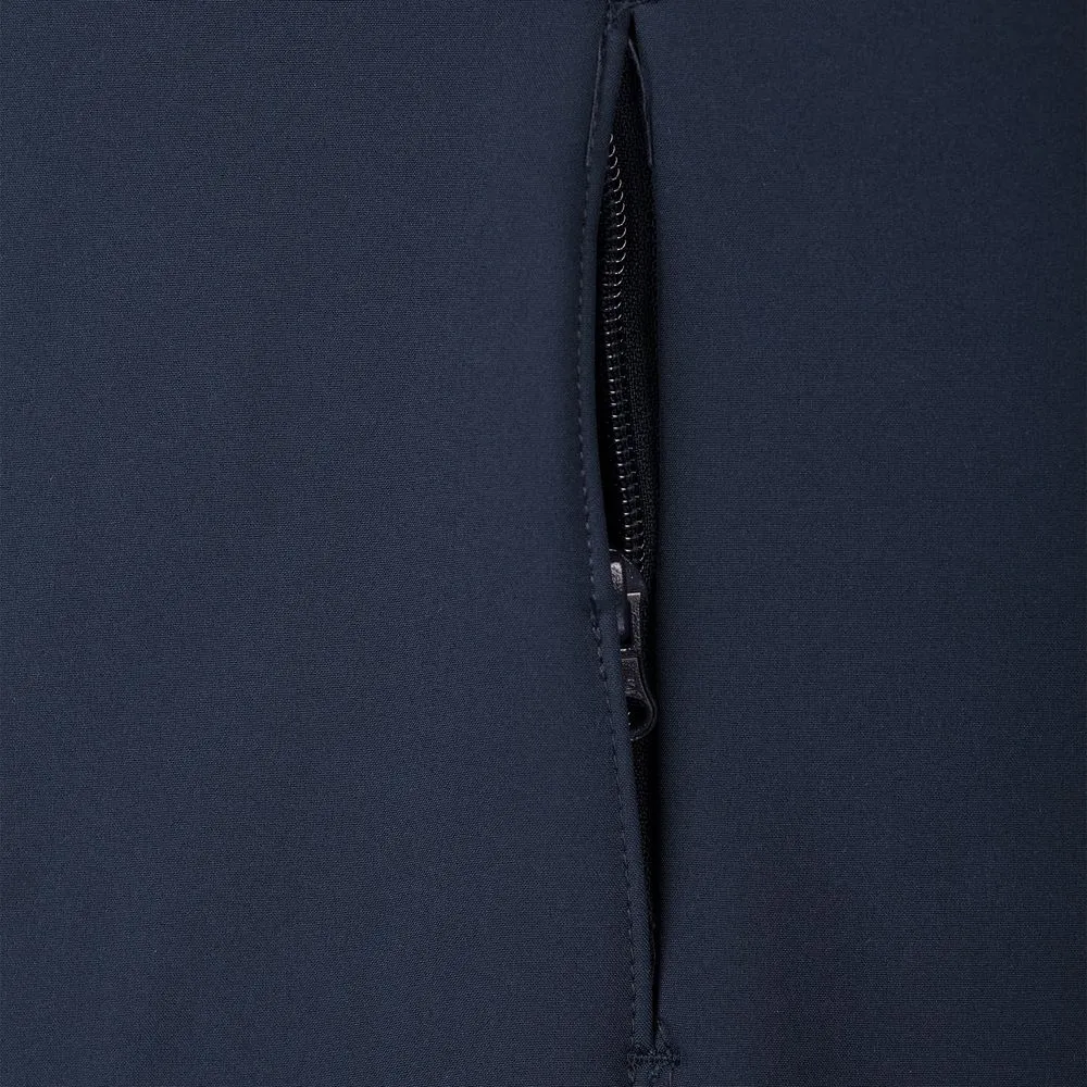 Куртка женская Hooded Softshell темно-синяя, размер XL заказать онлайн с вашим дизайном на заказ в Москве и области