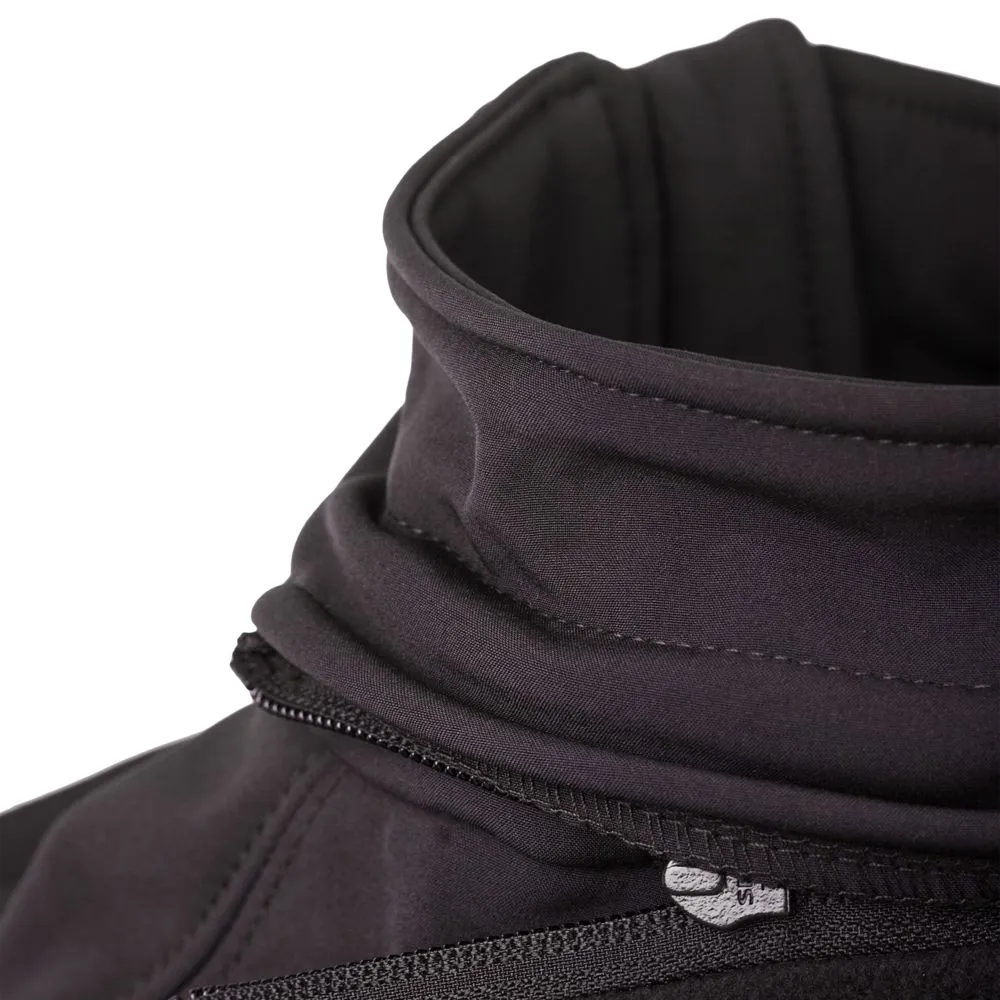 Куртка женская Hooded Softshell черная, размер L заказать онлайн с вашим дизайном на заказ в Москве и области