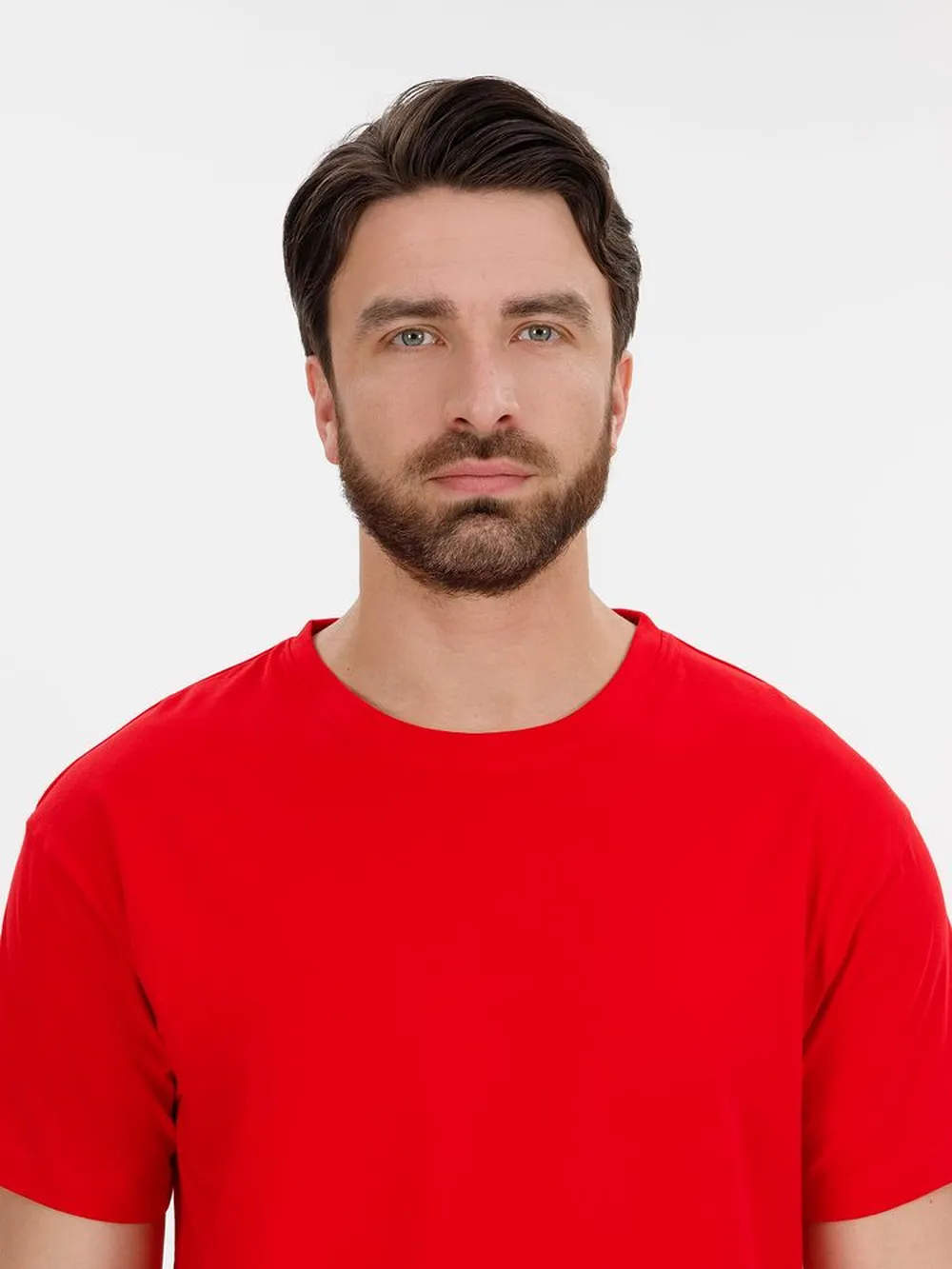 Футболка T-Bolka 180 красная, размер XXL заказать онлайн с вашим дизайном на заказ в Москве и области