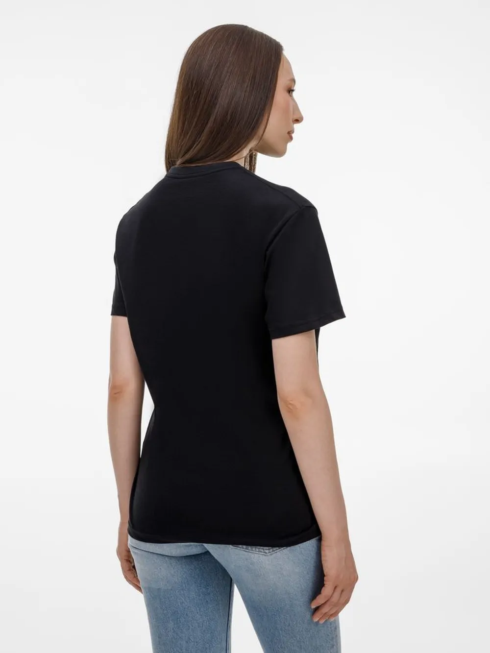 Футболка унисекс T-Bolka 180, черная заказать онлайн с вашим дизайном на заказ в Москве и области