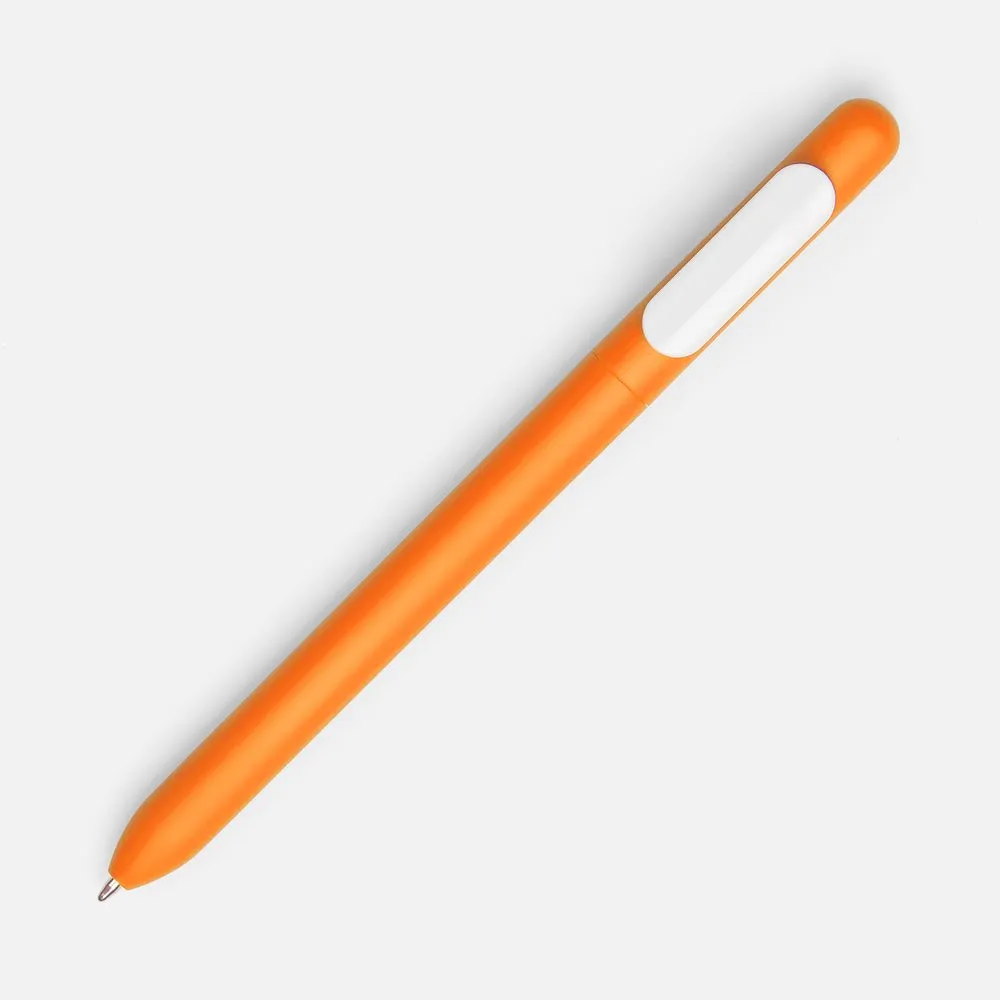 Ручка шариковая Swiper Soft Touch, неоново-оранжевая с белым заказать онлайн с вашим дизайном на заказ в Москве и области