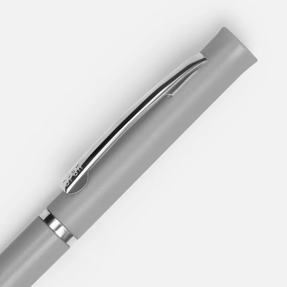 Ручка шариковая Euro Chrome, темно-серая заказать онлайн с вашим дизайном на заказ в Москве и области