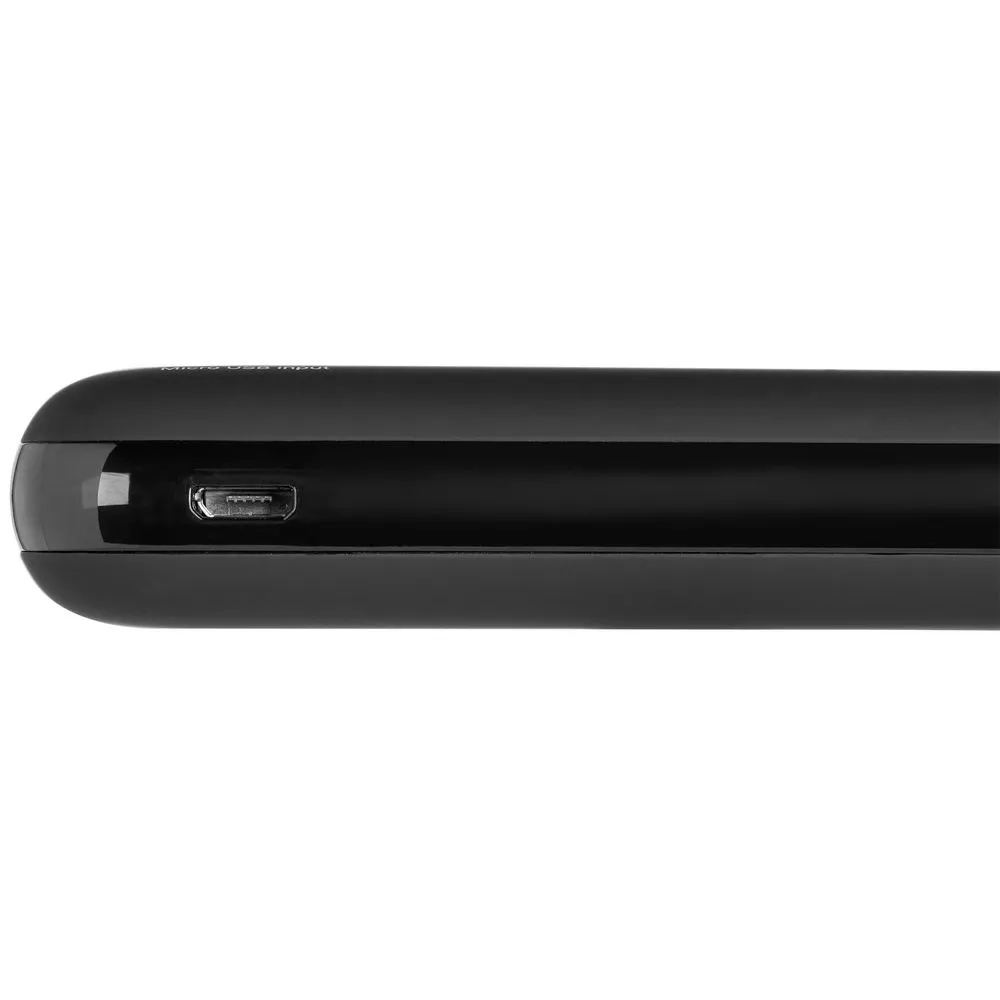 Аккумулятор Quick Charge Wireless 10000 мАч, черный заказать онлайн с вашим дизайном на заказ в Москве и области