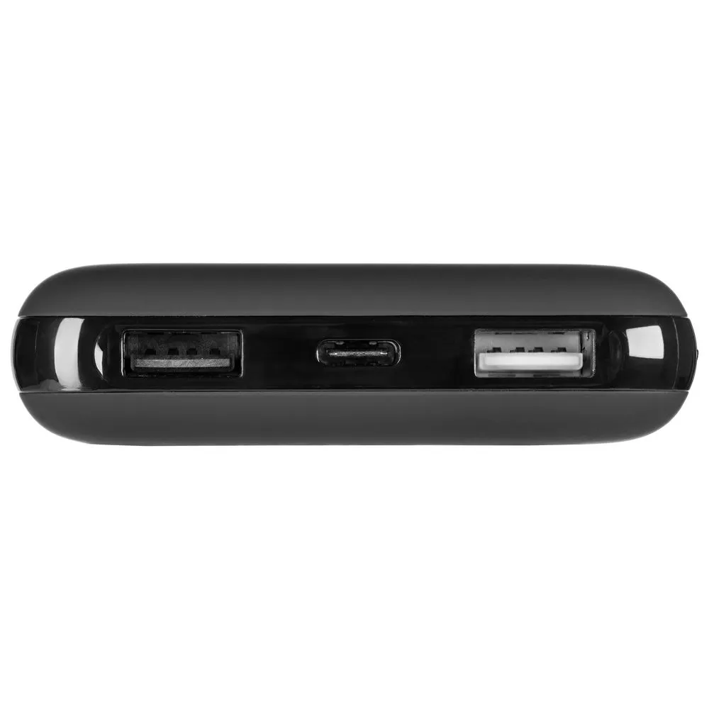 Аккумулятор Quick Charge Wireless 10000 мАч, черный заказать онлайн с вашим дизайном на заказ в Москве и области