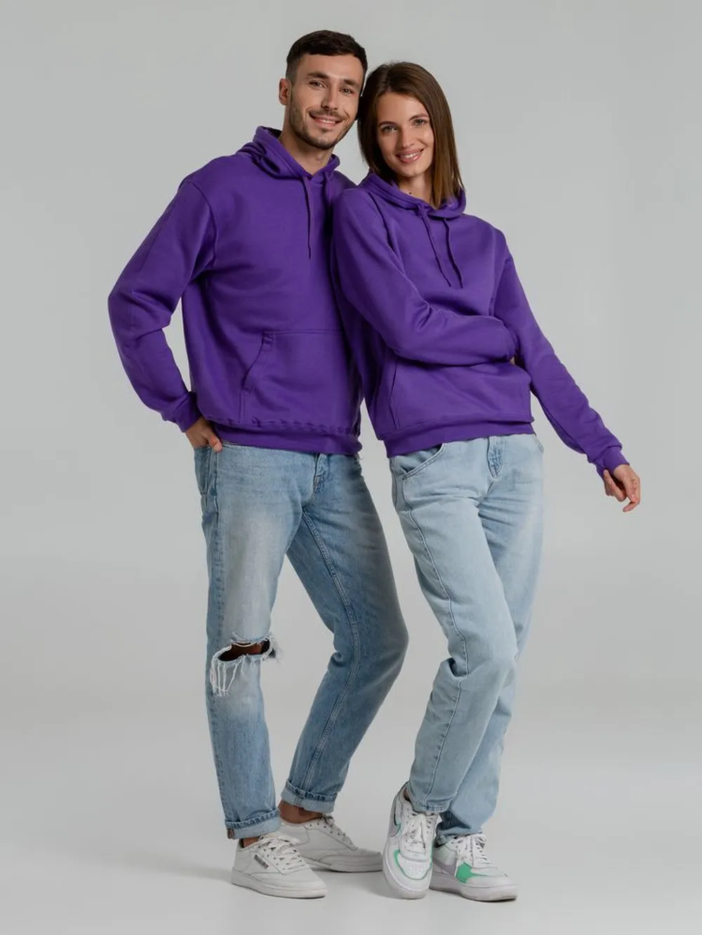 Толстовка с капюшоном Snake II темно-фиолетовая, размер M заказать онлайн с вашим дизайном на заказ в Москве и области