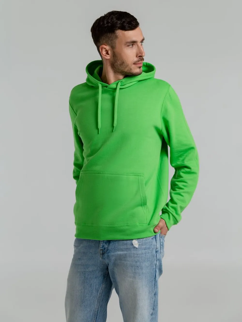 Толстовка с капюшоном Snake II зеленое яблоко, размер L заказать онлайн с вашим дизайном на заказ в Москве и области