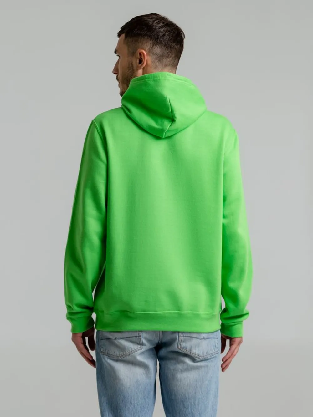 Толстовка с капюшоном Snake II зеленое яблоко, размер L заказать онлайн с вашим дизайном на заказ в Москве и области