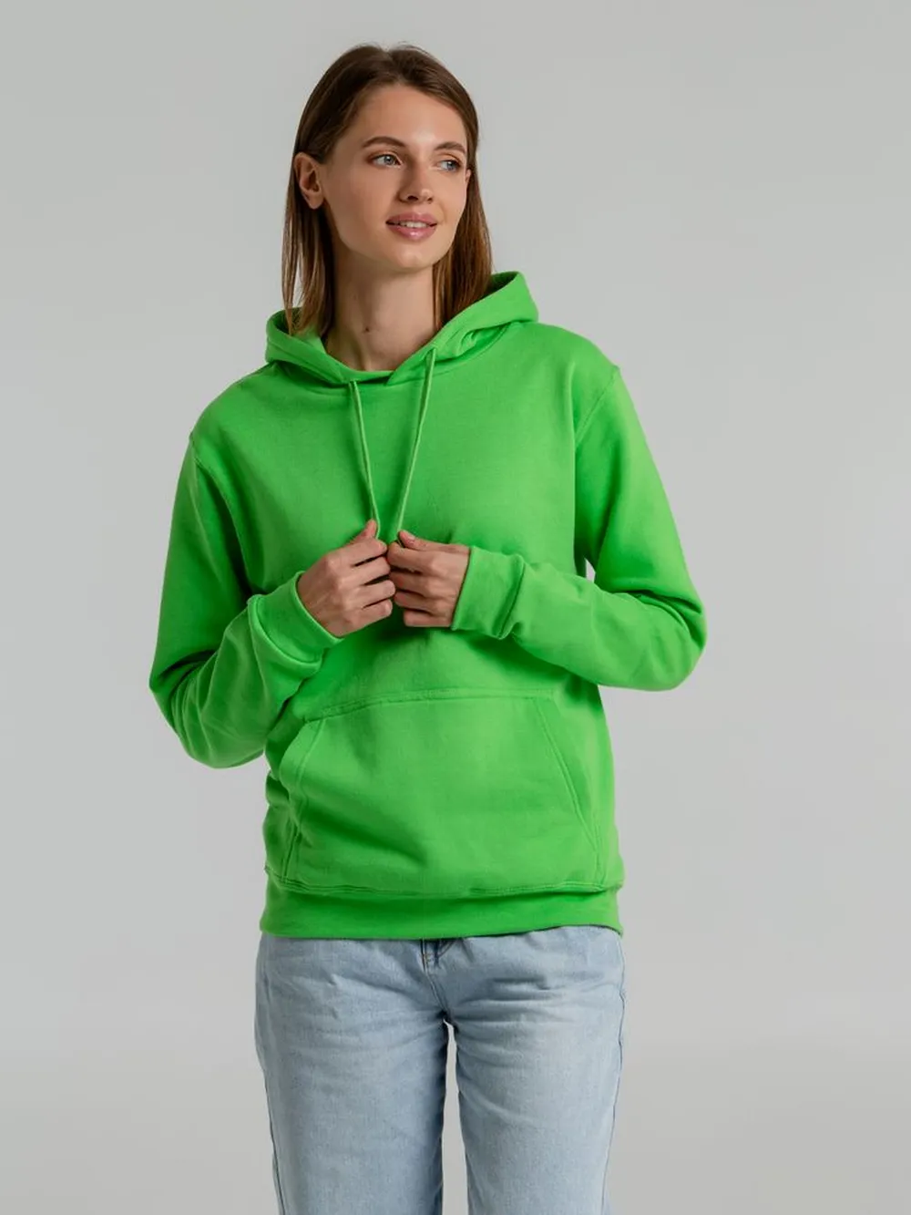 Толстовка с капюшоном Snake II зеленое яблоко, размер L заказать онлайн с вашим дизайном на заказ в Москве и области