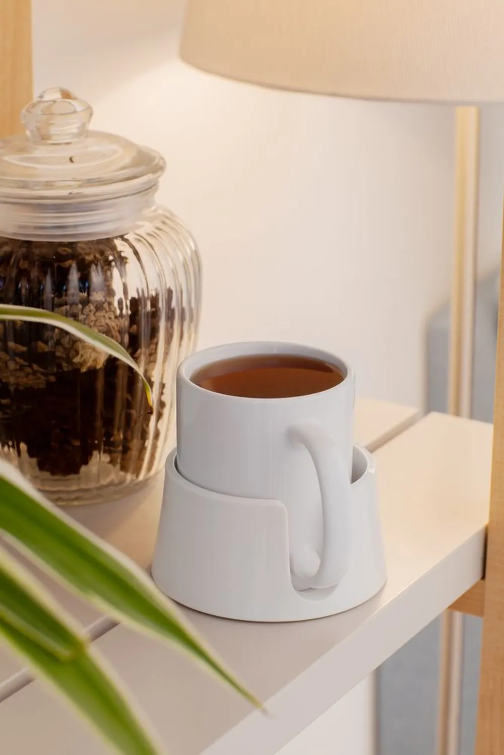 Подставка под кружку Tabletop, черная заказать онлайн с вашим дизайном на заказ в Москве и области