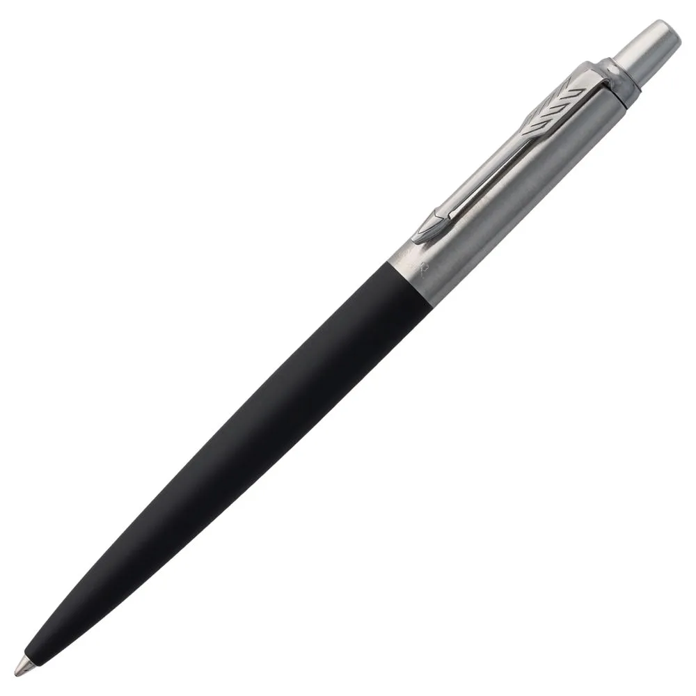 Ручка шариковая Parker Jotter Core K63, черный с серебристым заказать онлайн с вашим дизайном на заказ в Москве и области