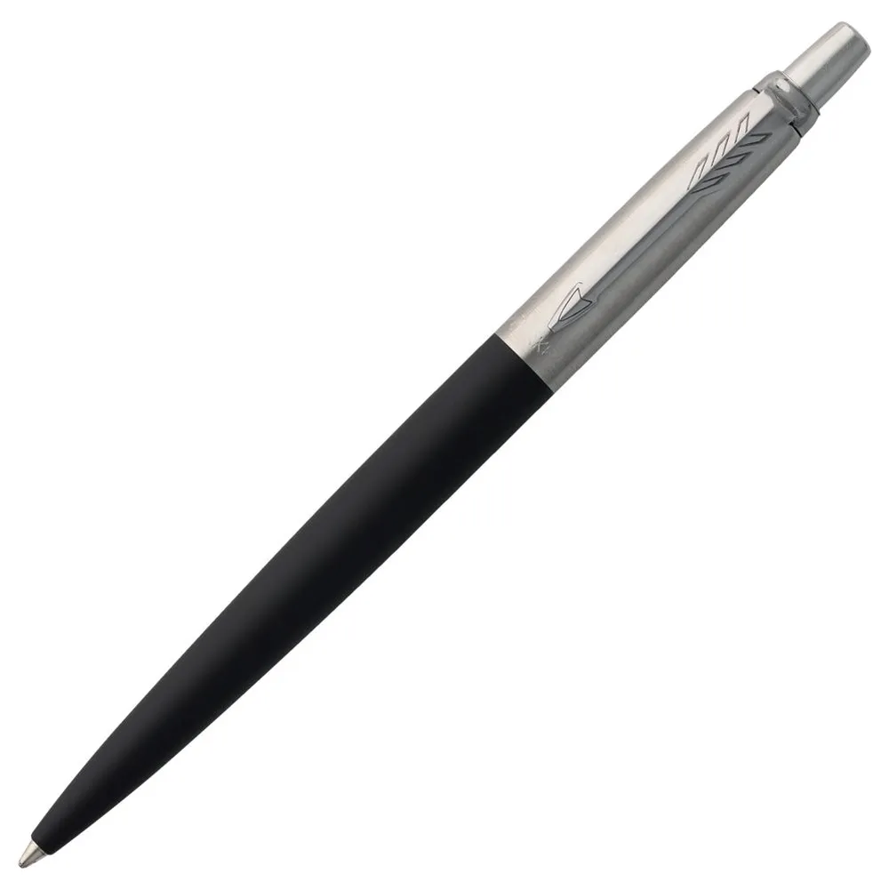 Ручка шариковая Parker Jotter Core K63, черный с серебристым заказать онлайн с вашим дизайном на заказ в Москве и области