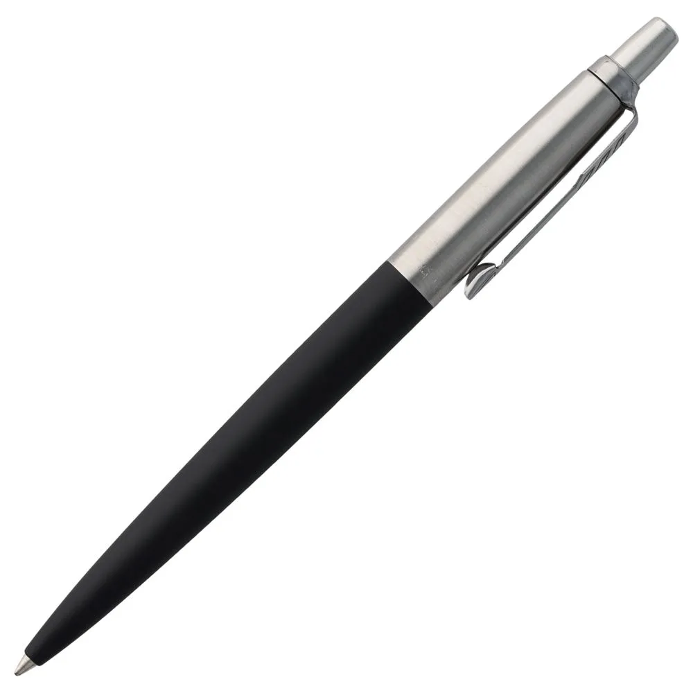 Ручка шариковая Parker Jotter Core K63, черный с серебристым заказать онлайн с вашим дизайном на заказ в Москве и области