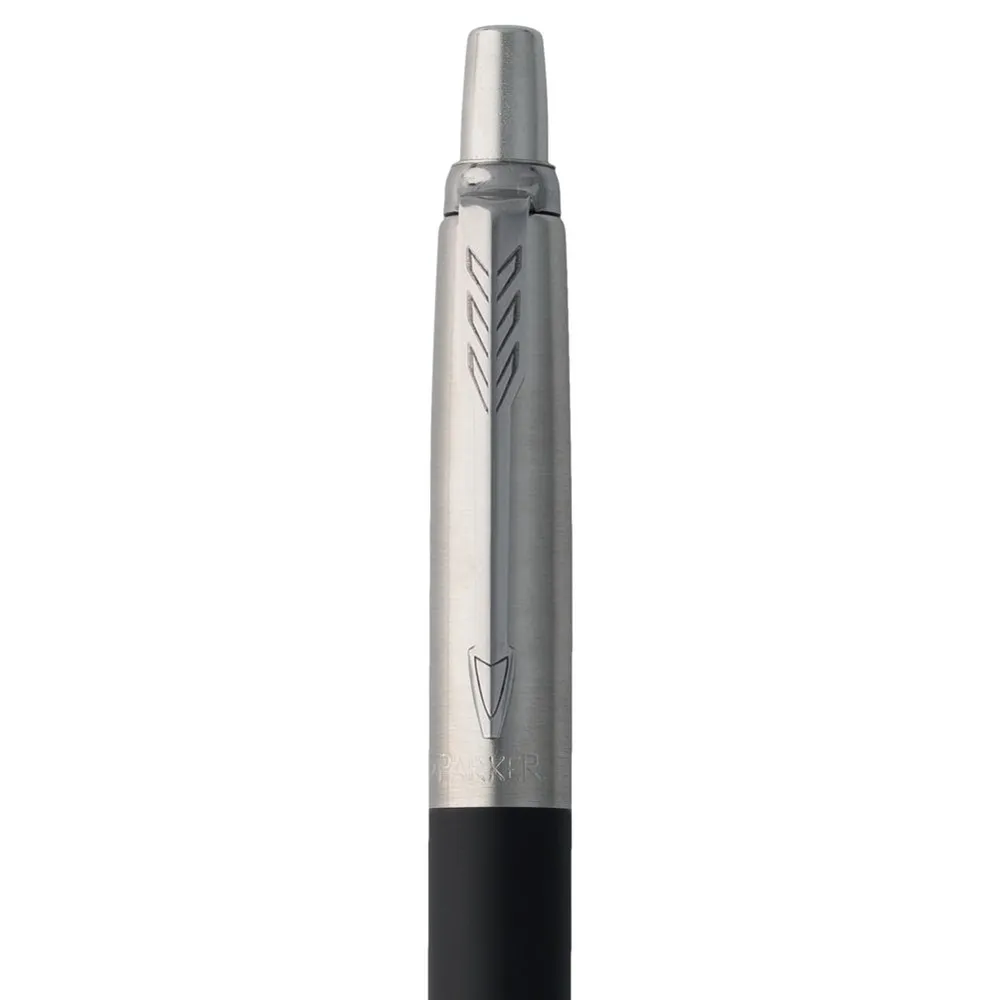 Ручка шариковая Parker Jotter Core K63, черный с серебристым заказать онлайн с вашим дизайном на заказ в Москве и области